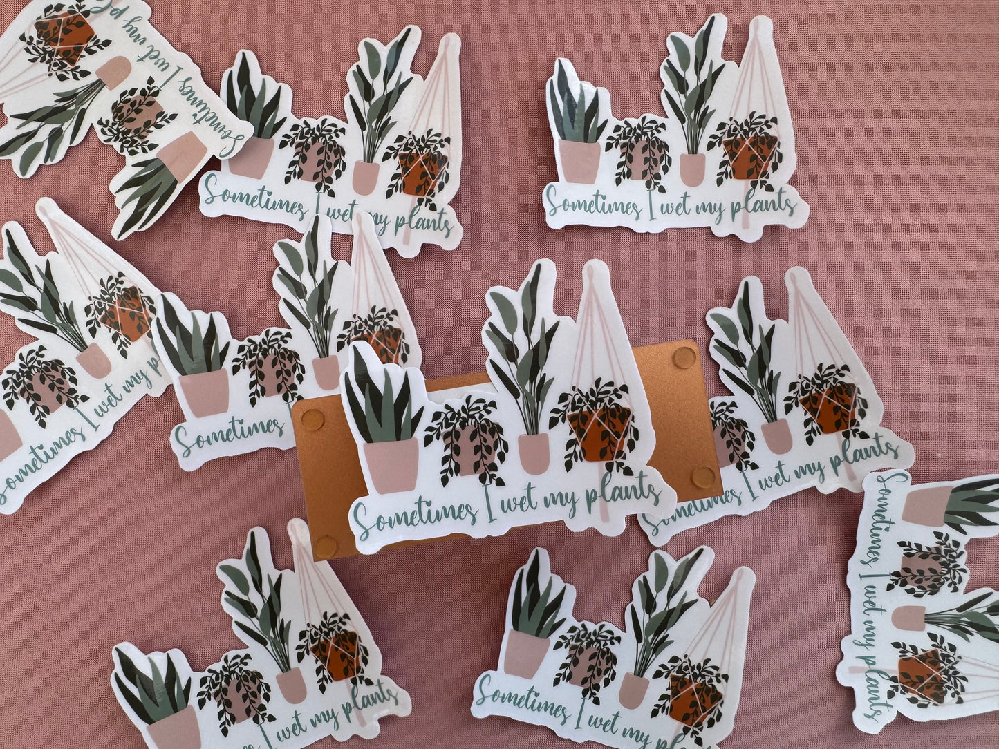 3” waterproof sticker