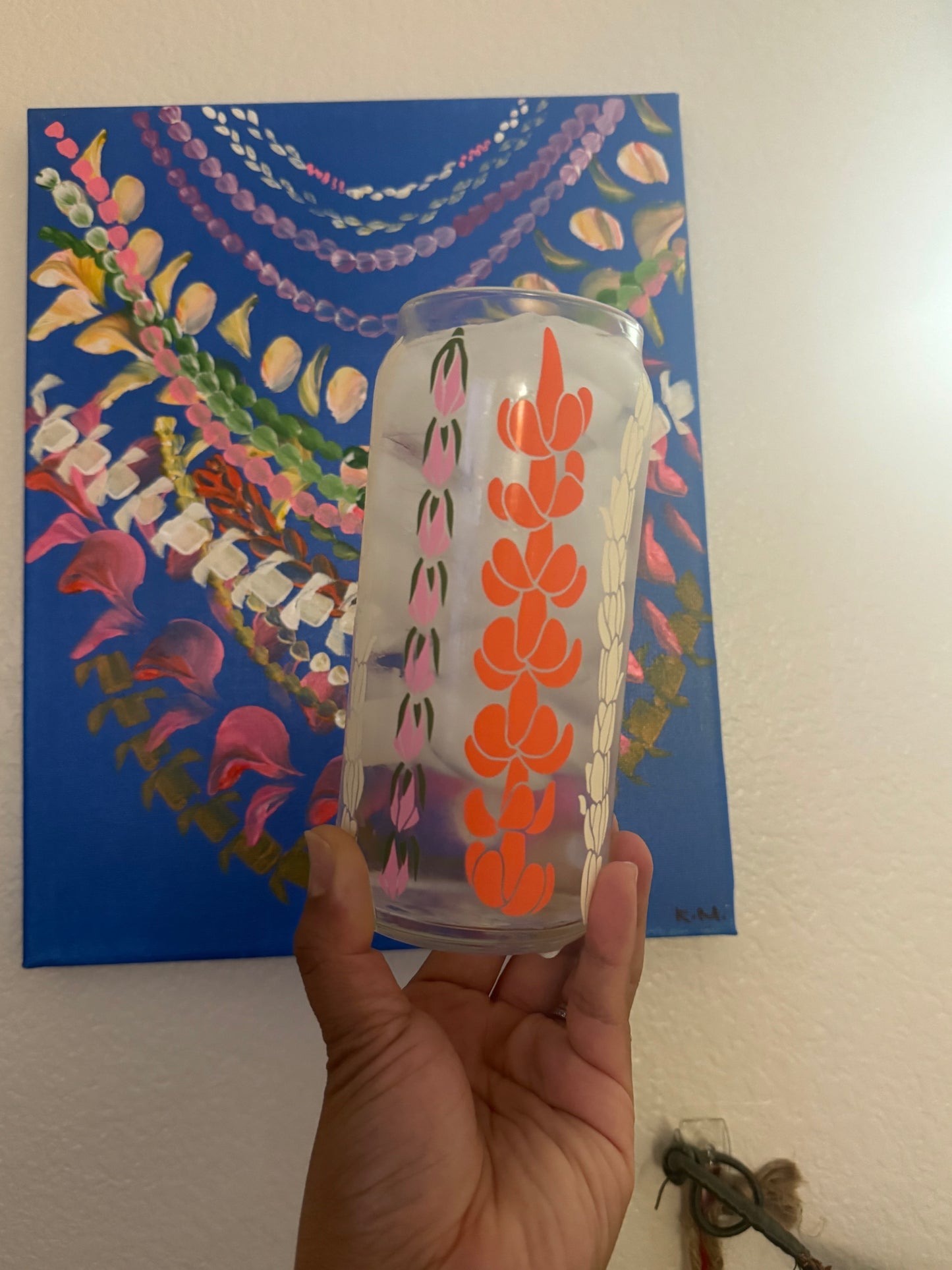 20oz triple Lei Strand glassware