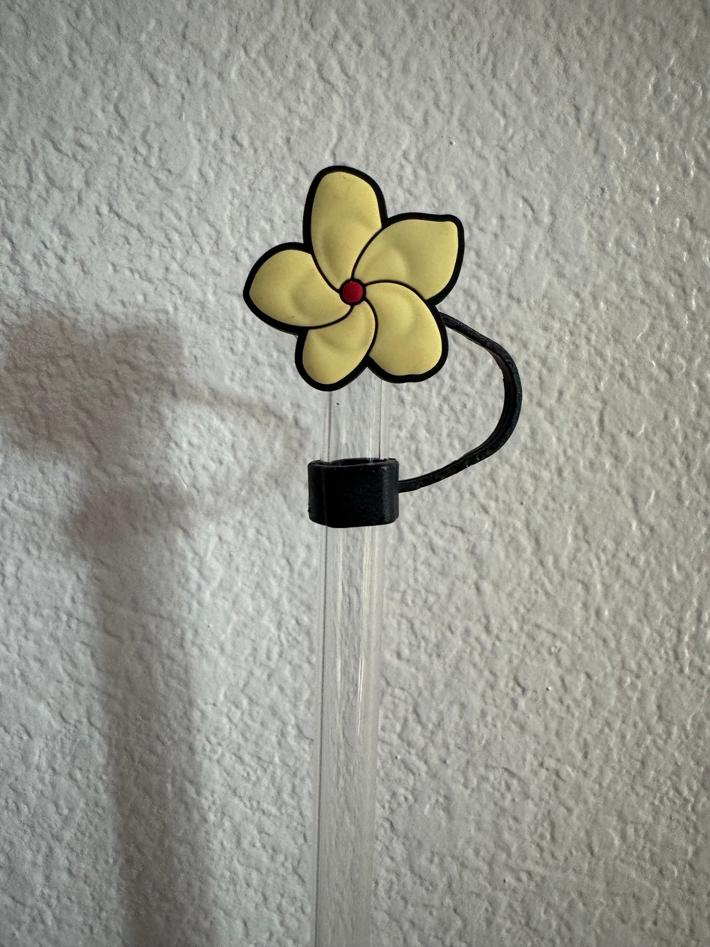 Plumeria Straw Covers/Topper | Stanley, Yeti, Hydrojug. Owala, Starbucks, 10mm Glass Straws (Copy) (Copy) (Copy)