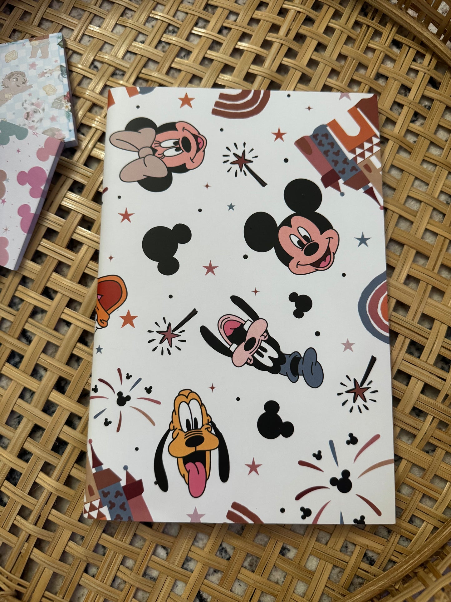 Park Fireworks Disney Theme Notebook | STATIONARY