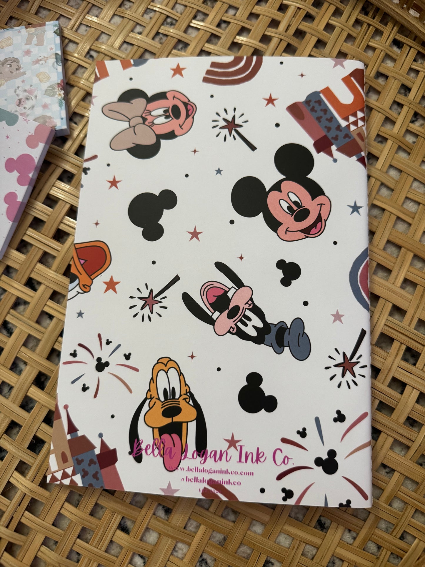 Park Fireworks Disney Theme Notebook | STATIONARY