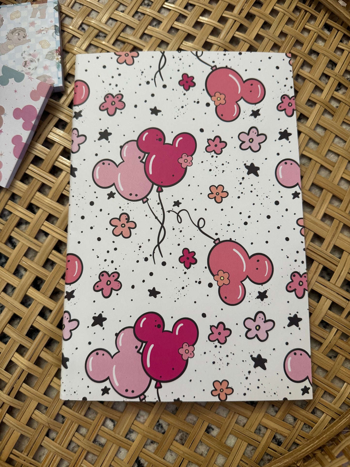 Park Balloons Disney Theme Notebook | STATIONARY