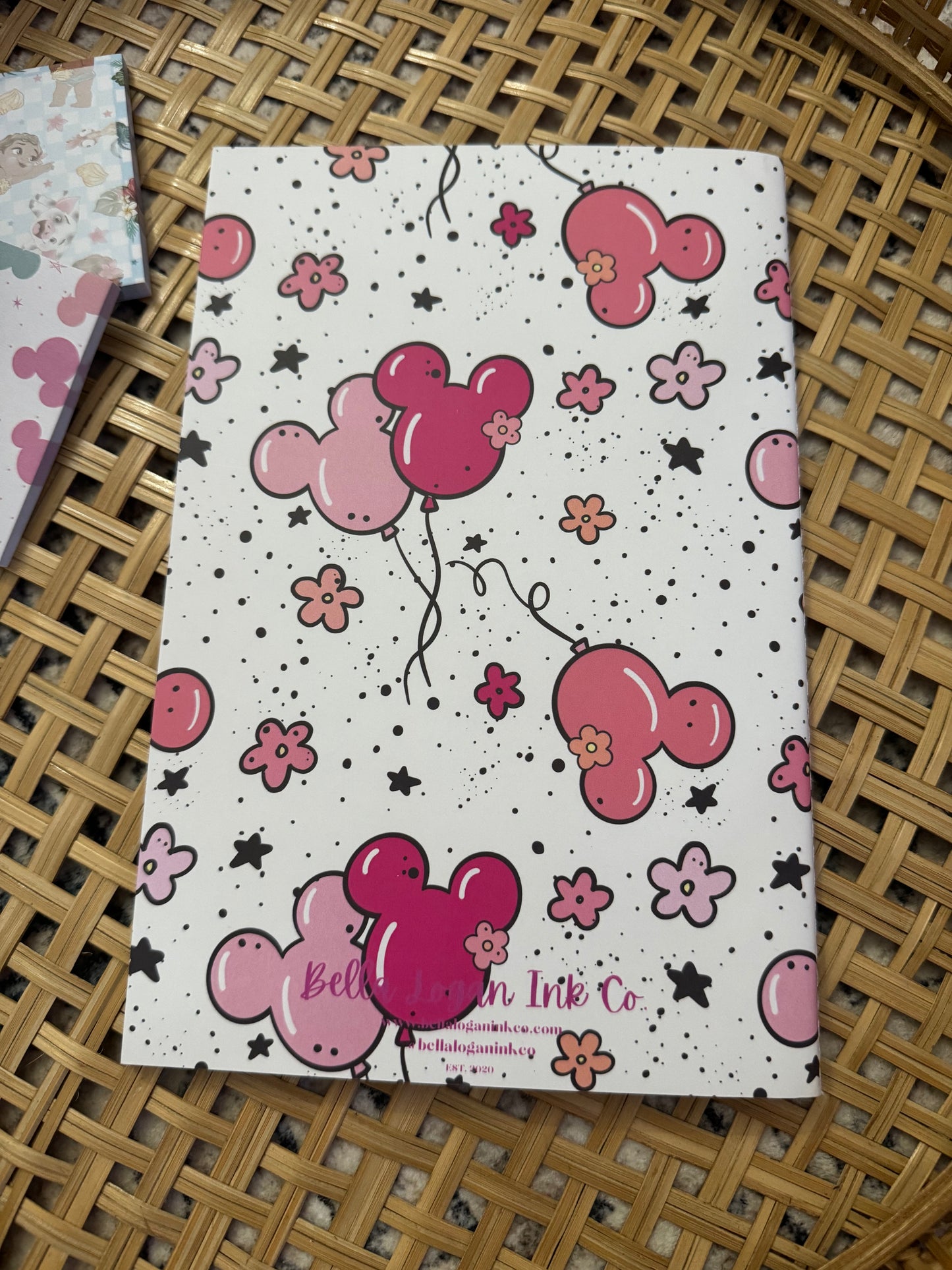 Park Balloons Disney Theme Notebook | STATIONARY