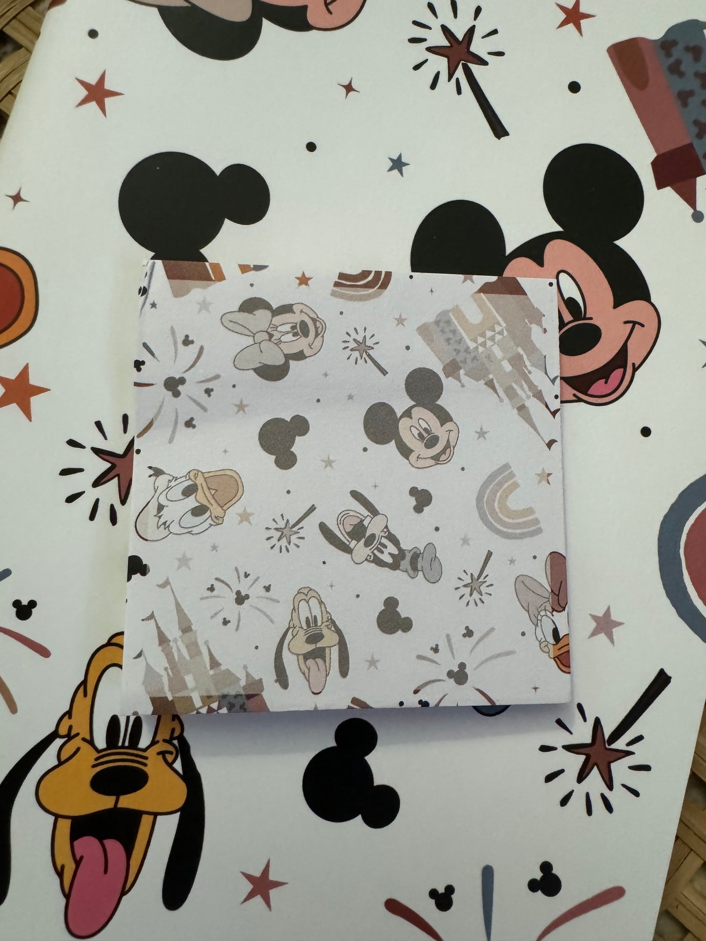 Park Fireworks Disney Theme Sticky Note | STATIONARY