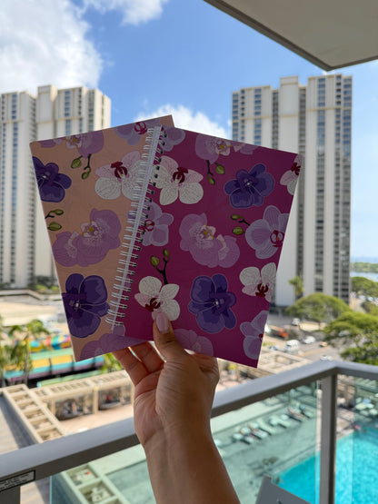 Orchid (purple) Spiral Bound Notebook | STATIONERY