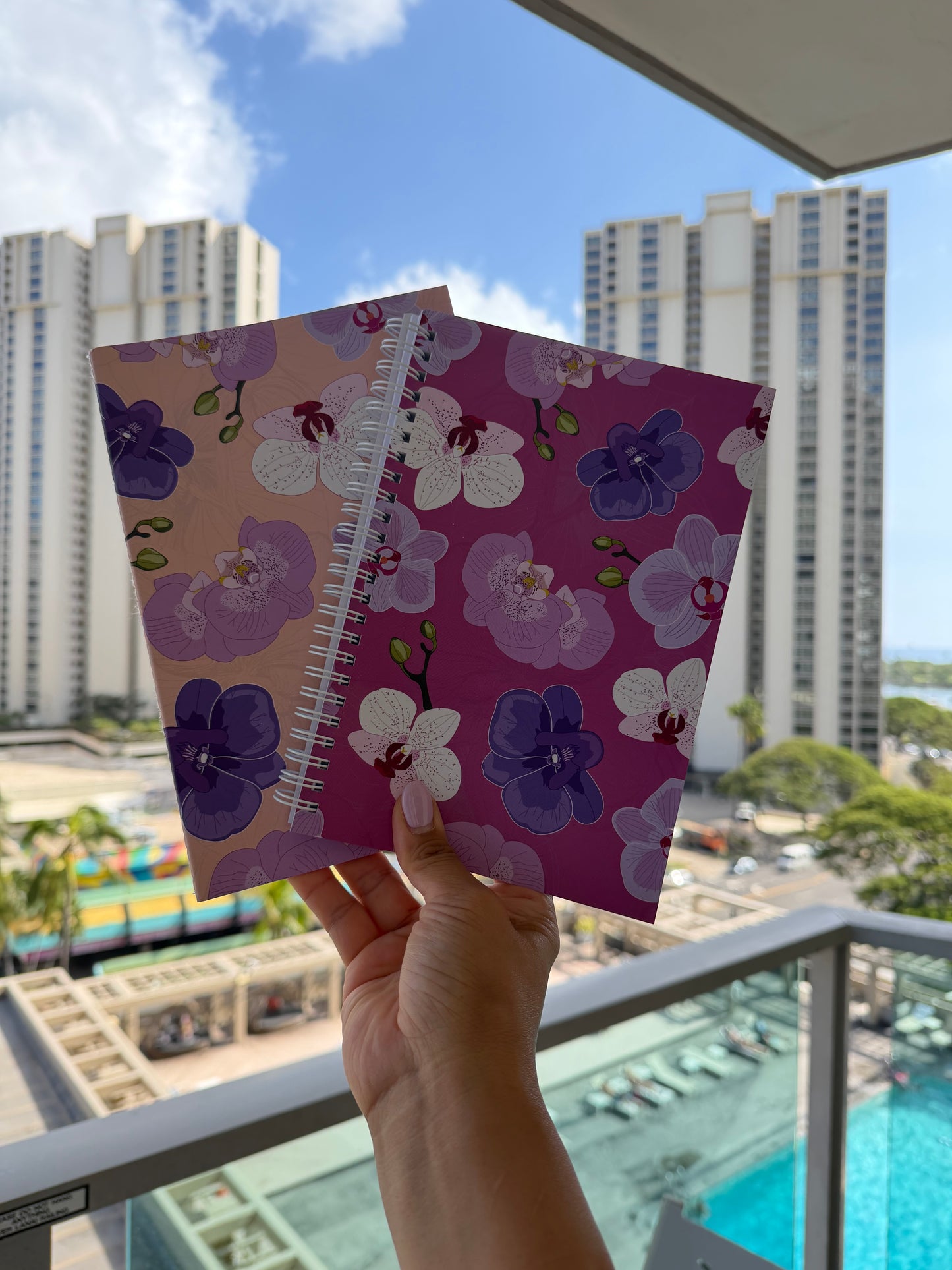 Orchid (purple) Spiral Bound Notebook | STATIONERY