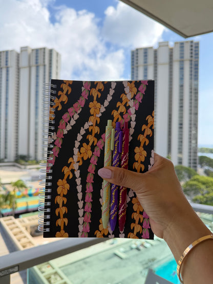 Puakeni Lei Stand Spiral Bound Notebook | STATIONERY