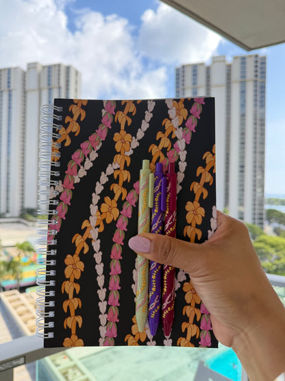 Puakeni Lei Stand Spiral Bound Notebook | STATIONERY