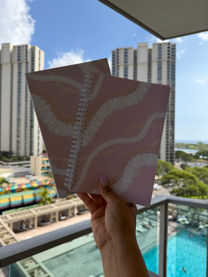 Ginger Lei Spiral Bound Notebook | STATIONERY