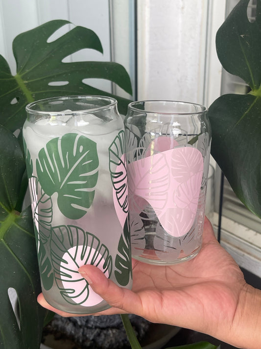 Libbey Glass Can Taro  Kalo Leaf cup – BellaLoganInkCo
